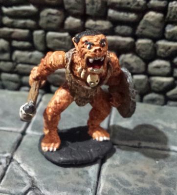 Fiend Factory Ogre from Citadel Minis. Early 80s.